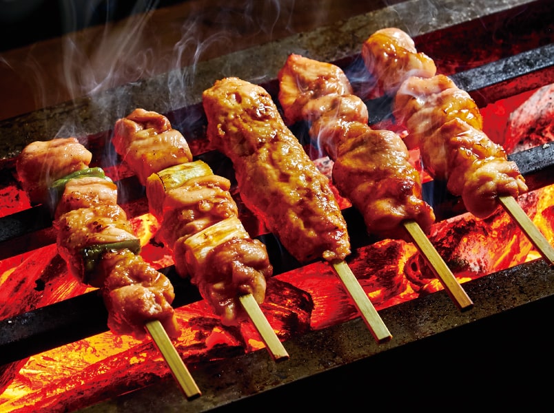 三度たれ漬け焼き鳥串